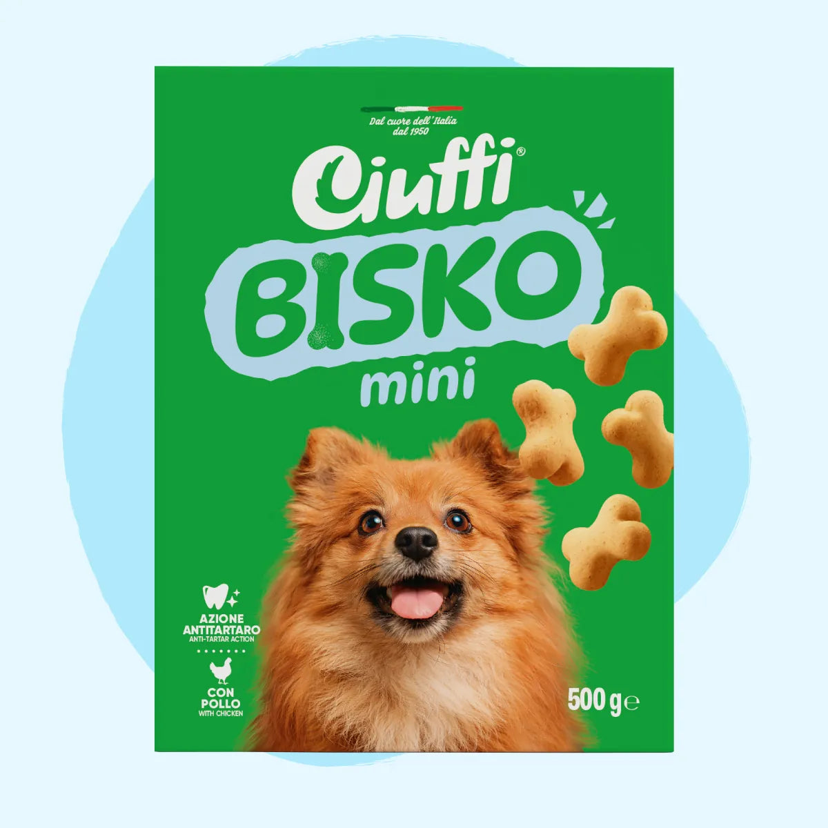 biscotti mini al pollo per cani -1
