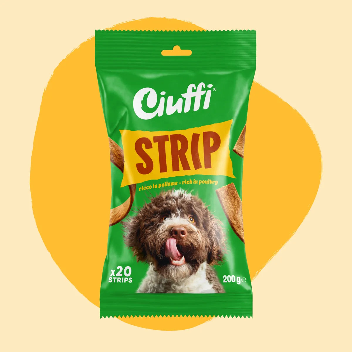 strip masticabili al pollame per cani -1