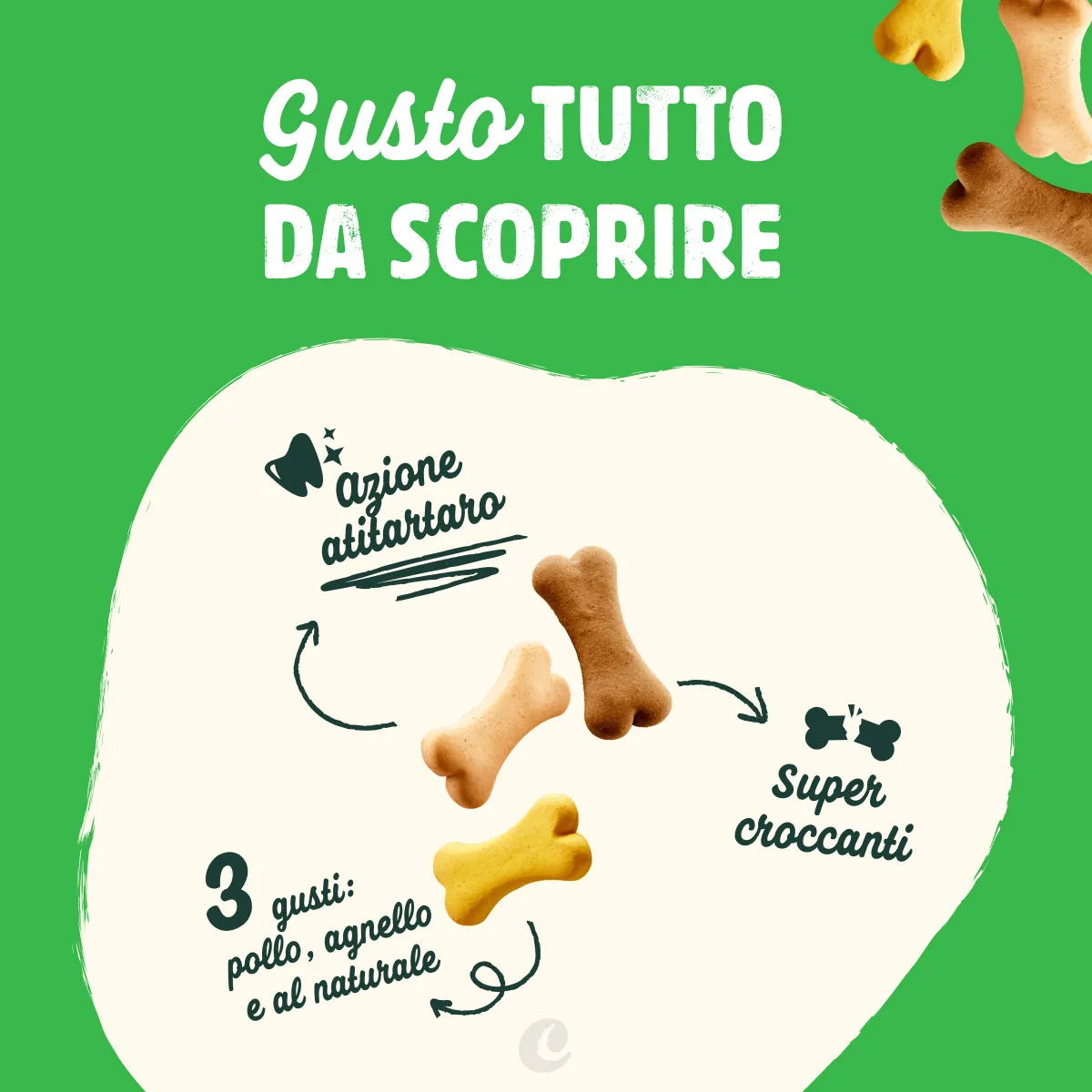 biscotti con pollo agnello e al naturale per cani -4