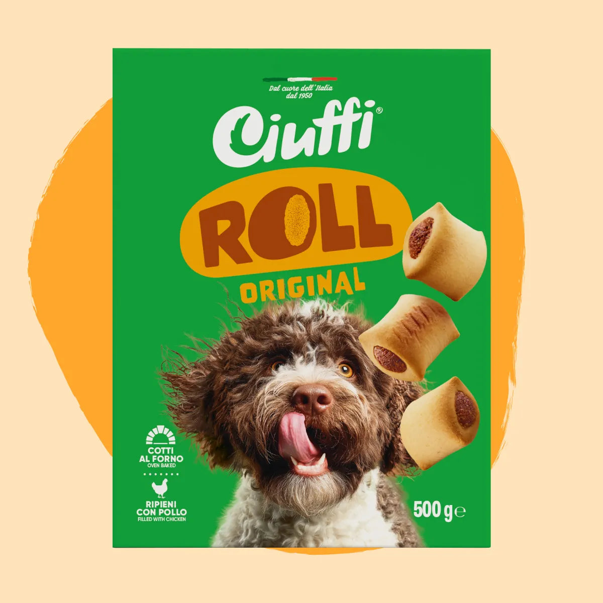 bocconcini ripieni al pollo per cani -1