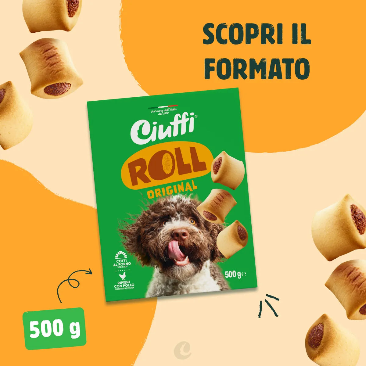bocconcini ripieni al pollo per cani -3