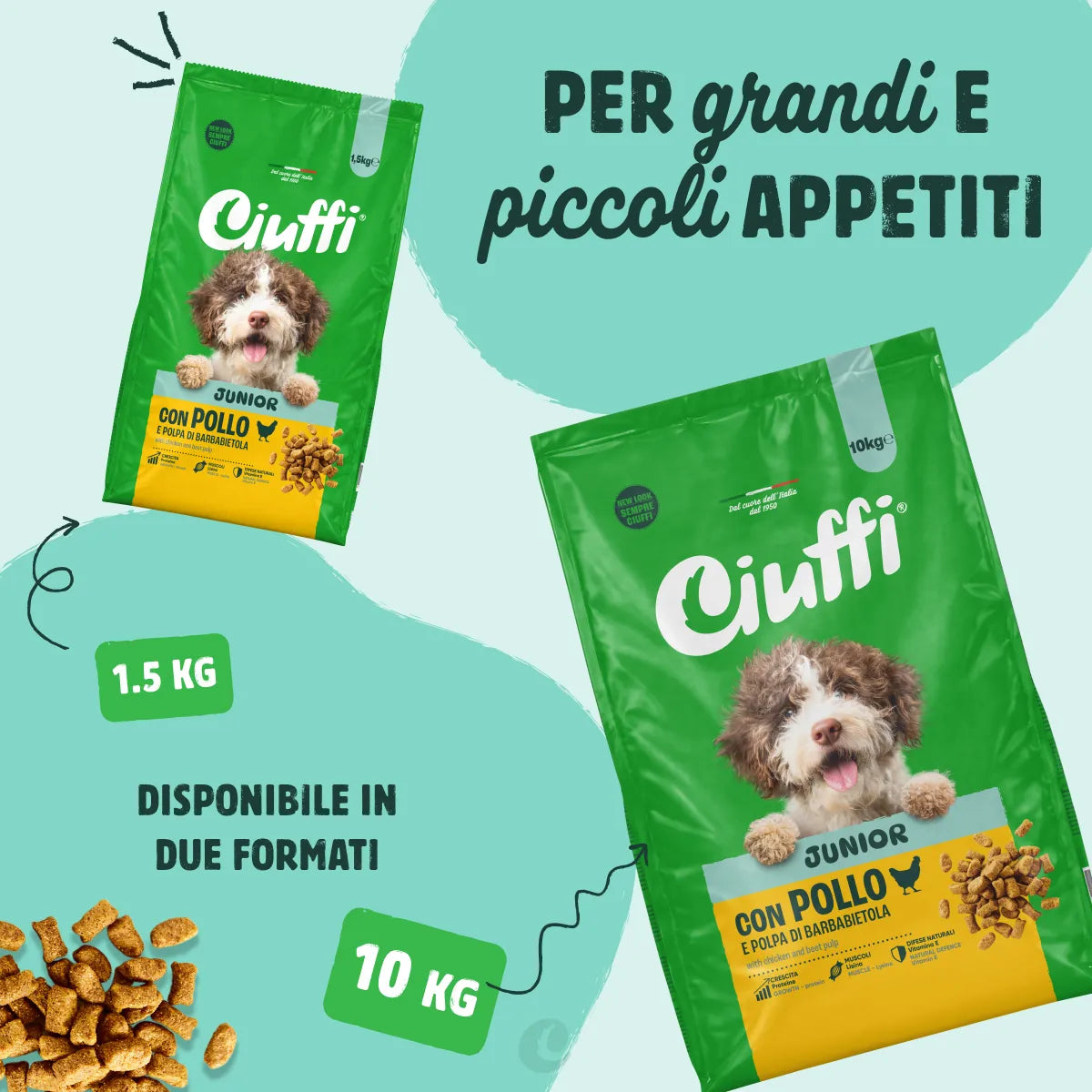 crocchette con pollo per cuccioli di cane -3