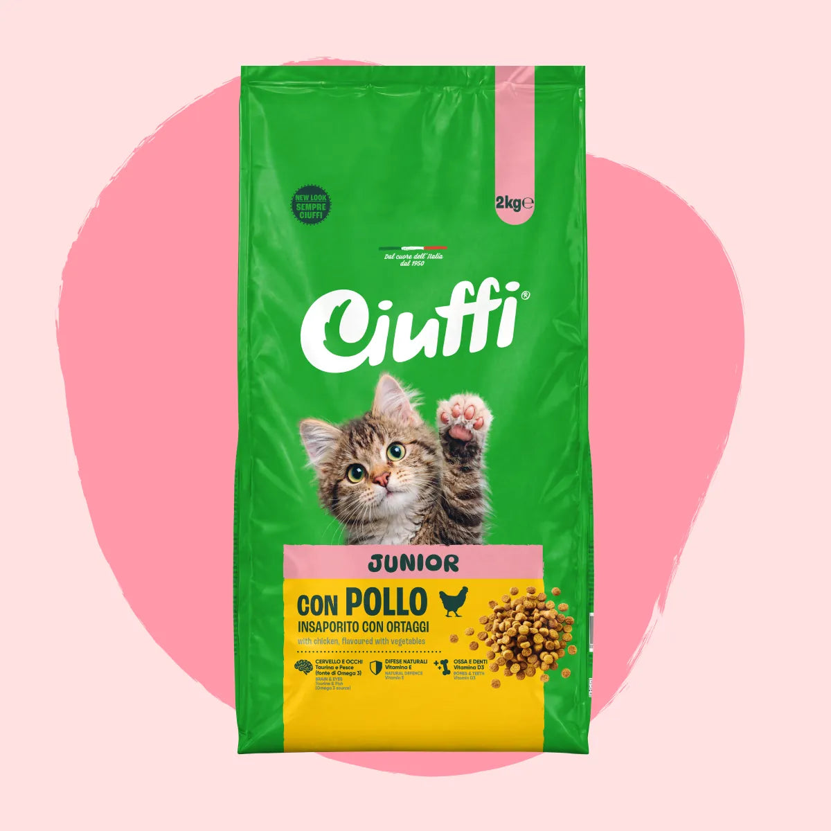 crocchette con pollo per gattini -1