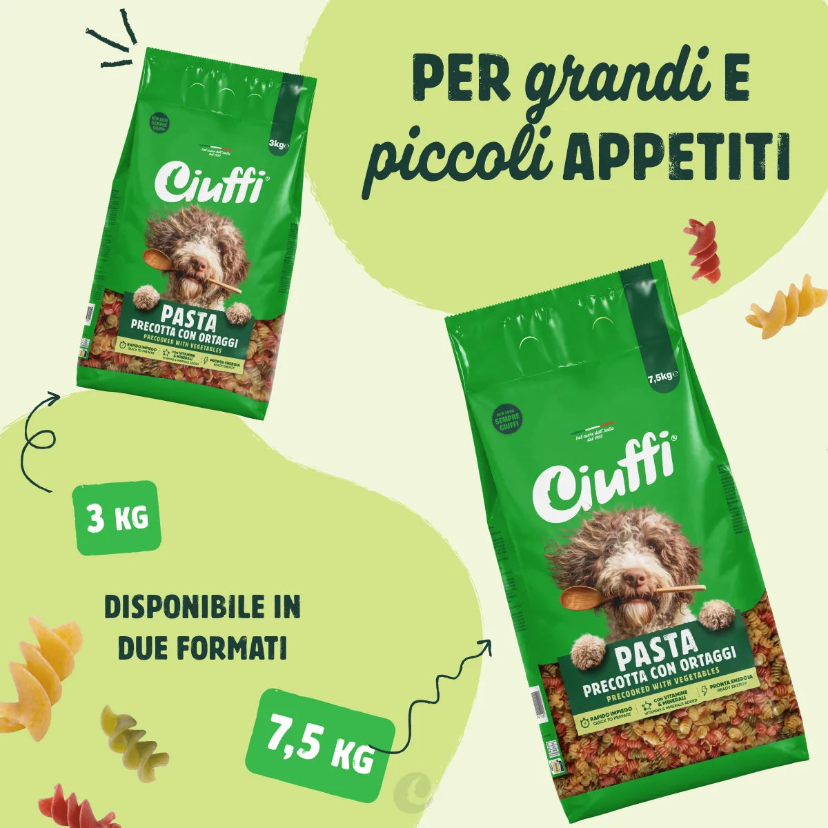 pasta precotta con ortaggi per cani -3