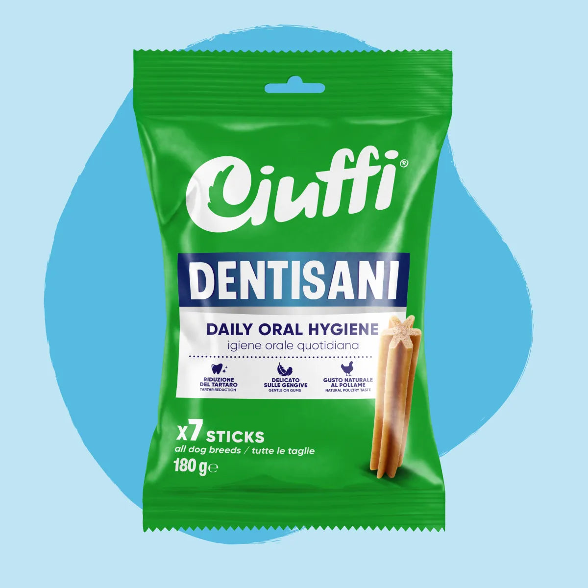 stick dentali al pollame per cani -1